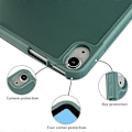 Pikkukuva 4 / 5: iPad 10.9 (2022) kolmiosainen tablettikotelon jalusta, mikrokuitunahkaa + TPU + silikonia