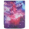 Pikkukuva 4 / 5: PocketBook InkPad Color 2/3 PB743 -lukulaitteen kotelo, kuvioitu PU-nahkainen läppäkansi Multicolor Galaxy
