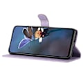 Miniatyrbild 2 av 5: Fodral för Samsung Galaxy A26 5G Läder Präglat Blommigt Telefonskydd Plånbok med Handledsrem Multicolor Style E