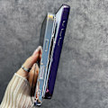 Pikkukuva 5 / 5: iPhone 16 Magneettinen Kotelo Bling Strassi Kirkas TPU+PC Puhelinkuori Multicolor Style E