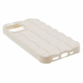Pikkukuva 5 / 5: IPhone 12 Pro Max TPU-puhelinkotelo 3D-raitakuviolla, naarmuuntumaton suojus White