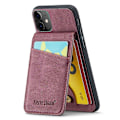 Pikkukuva 2 / 5: FIERRE SHANN Kickstand -puhelinkotelo iPhone 11:lle PU-nahkaa+TPU-korttipaikkakotelo Multicolor Style B