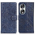 Miniatyrbillede 1 af 5: PU Læder Telefon Cover til Honor 90, Ko Læder Tekstur Pung Stativ Fuldstændig Omsluttet Cover Multicolor Style B