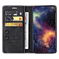 Miniatyrbild 2 av 5: 006-serien Fodral för iPhone 15 Pro Max PU Läder Vikbart Ställ Telefonskydd Multicolor Style A