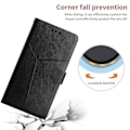 Miniatyrbillede 4 af 5: Til Samsung Galaxy A05 4G Etui Y-formet Linje Præget Læder Wallet Telefon Cover Multicolor Style A
