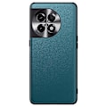 Miniatyrbild 1 av 5: För OnePlus 11 5G PU Läderbelagt TPU+PC Halkfritt Skal Metalllinsdesign Skyddande Mobilskal Multicolor Style C