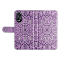 Miniatyrbild 5 av 5: För Oppo A38 4G Fodral Plånbok Slim-Fit PU Läder Magnetiskt Telefonskal Multicolor Style C