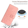 Miniatyrbild 5 av 5: Mobilskal med crossbody-rem för Samsung Galaxy A35 5G PU-läder Solros Stativ Multicolor Style D