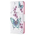 Miniatyrbillede 2 af 5: Wallet Design Mønster Print Fuld Beskyttelse Læder Stand Cover Case til Samsung Galaxy S21 FE 5G