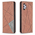 Miniatyrbillede 1 af 5: Geometrisk Mønster Læder Stand Case med Kortlommer til Samsung Galaxy A32 4G (EU Version) Multicolor Style F