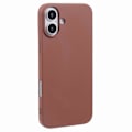 Miniatyrbild 1 av 5: X-LEVEL Skal för iPhone 16 Plus, Mjukt TPU-skal med Flytande Silikontextur - Titanium Gold
