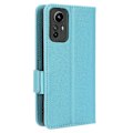 Miniatyrbild 5 av 5: Läderfodral för Xiaomi Redmi Note 12S 4G, Vikbart Ställ Plånboksfodral Multicolor Style F