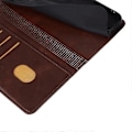 Miniatyrbild 5 av 5: Kalvtextur PU Läder Plånboksfodral med Ställ för iPhone 13 Pro Max Multicolor Style F