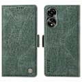 Miniatyrbild 1 av 5: YIKATU YK-005 För Oppo A78 4G PU Läder Plånboksfodral Skinn-touch Ställ Flipskydd Multicolor Style D