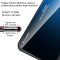 Pikkukuva 5 / 5: IPhone 15 Plus karkaistu lasi takakansi PC + TPU liukuvärinen puhelinkotelo Blue Rose