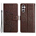 Miniatyrbillede 1 af 5: PU-læder telefonpungcover med rem til Samsung Galaxy A56 5G Multicolor Style H