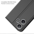 Pikkukuva 5 / 5: Xiaomi Redmi 12 5g/Poco M6 Pro 5g Korttipaikallinen Puhelinkotelo Iskunkestävä PU Nahkainen Jalustallinen Puhelinkotelo Black