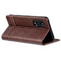 Miniatyrbillede 4 af 5: AZNS Læder Telefon Cover med Anti-ridse, Stand, Wallet og Magnetisk Flip til Oppo A58 5G/A58x 5G/A78 5G Multicolor Style F