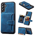 Pikkukuva 1 / 5: Samsung Galaxy S25 -kotelon lompakkokorttipaikka TPU+PU-nahkainen takapuhelimen suojus Multicolor Style B