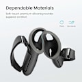 Miniatyrbild 3 av 5: KIWI DESIGN Q1 PRO-2.2U Skyddsfodral för Meta Quest 3/3S Controller Grip Silikonskydd med Justerbar
