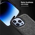 Miniatyrbild 5 av 5: Mobilskal för iPhone 15 Pro Retro PU Läder+TPU+PC Mobilfodral Multicolor Style E