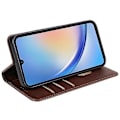 Miniatyrbild 3 av 5: För Samsung Galaxy A15 5G Fodral Kalvtextur Ställ Plånbok PU Läder Telefonskal Multicolor Style G