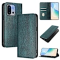 Miniatyrbillede 2 af 5: For OnePlus 13T 5G Wallet Cases Retro Tekstur RFID-blokering Læder Telefon Cover Multicolor Dark Green