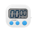 Miniatyrbild 2 av 2: Digital kökstimer, klassrumstimer för lärare Barn, Count Up Countdown Timer med på/av för matlagning Bakning läxspelsövning White