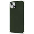Miniatyrbild 3 av 5: För iPhone 14 Plus Silkeslen Mjuk Touch Flytande Silikon Skal Fiberfoder Fallskydd Mobilskal Multicolor Style C