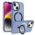 Miniatyrbild 1 av 5: För iPhone 13/14 6.1 tum Kompatibelt med MagSafe Mobilskal PC+TPU Ring Ställ Skyddande Fodral Multicolor Style C