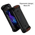 Pikkukuva 5 / 5: Type A 3-in-1 -paketti Asus ROG Ally X:lle, silikonisuojus, kannettava matkakotelo karkaistulla lasilla Multicolor Style B