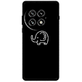 Pikkukuva 1 / 5: OnePlus 13 Viivapiirroskuvioitu naarmuuntumaton pehmeä TPU-puhelinkuori Multicolor Little Elephant