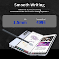 Pikkukuva 3 / 5: Type C -sylinterikynä Samsung Galaxy Z Fold6 5G/Z Fold5 5G/Z Fold4 5G/Z Fold3 5G -puhelimille, sähkömagneettinen Multicolor Style D