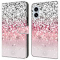 Pikkukuva 1 / 5: iPhone 16 Plus -lompakkokotelo magneettilukolla ja 3D-kuviollisella nahkapuhelinkuoressa Multicolor Style P