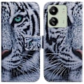 Miniatyrbillede 1 af 5: Til Xiaomi Redmi 13C 4G/13C 5G/Poco C65 4G/Poco M6 5G/13R 5G Etui PU Læder Wallet Stand Cover Multicolor Tiger