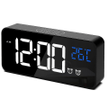 Miniatyrbillede 1 af 5: Stort digitalt vækkeur til synshandicappede - Stort elektrisk ur til soveværelse, Jumbo nummerdisplay, Fuldt dæmpbar lysstyrke, USB-porte,