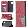 Miniatyrbillede 4 af 5: Geometrisk Mønster Læder Stand Case med Kortlommer til Samsung Galaxy A32 4G (EU Version) Multicolor Style B