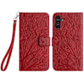 Pikkukuva 1 / 5: Samsung Galaxy S23 FE Suojakotelo Nahkainen Puhelinkuori Jalustalla ja Lompakolla Multicolor Style E