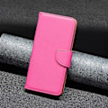 Miniatyrbillede 4 af 5: Til iPhone 15 Plus Støvtæt PU Læder Mobiltelefon Cover Wallet Flip Stand Case med Rem Multicolor Style G