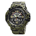 Miniatyrbild 1 av 5: Skmei 1617 Double Nights Dial Watch, Färg: Army Green Camouflage Not Specified
