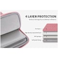 Miniatyrbild 5 av 5: Type A CANVASARTISAN L30-03 13-tums Laptop Präglat PU Läder Skyddsfodral Anti-repa