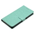 Pikkukuva 4 / 5: Samsung Galaxy A05 4G Nahkainen Puhelinkotelo Lompakko Jalustalla ja Kätevällä Hihnalla- Multicolor Green