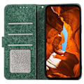 Miniatyrbild 2 av 5: Fodral för Xiaomi 14T Pro Färgskarvning Läder Flip Telefonfodral RFID-blockering Multicolor Style E