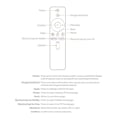 Miniatyrbilde 5 av 5: XMRM-006 Fjernkontroll for Xiaomi TV-boks 8m Rekkevidde Batteridrevet Erstatningskontroller