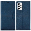 Pikkukuva 1 / 5: Itsestään imeytyvä magneettinen PU-nahkakotelo lompakkotelineellä Samsung Galaxy A53 5G:lle Multicolor Style F