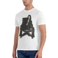 Pikkukuva 2 / 3: Dua Singer Lipa -paita miesten pyöreäkauluksinen lyhythihainen T-paita muotitoppi B0cmzk6ygy-41 White XL