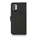 Pikkukuva 3 / 5: KHAZNEH Laadukas Puhelinkotelo Jalustalla Lompakko Nahkakotelo Xiaomi Redmi Note 10G/Poco M3 Pro -puhelimelle