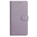 Pikkukuva 5 / 5: Samsung Galaxy S24+ Nahkainen Puhelinkotelo Lompakko Jalustalla ja Kätevällä Hihnalla - Vihreä Multicolor Purple