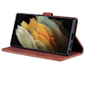 Pikkukuva 2 / 5: AZNS Samsung Galaxy S24 Ultra -kotelo, nahkainen suojattu täysin folio-läppäteline puhelinkuori Multicolor Style C