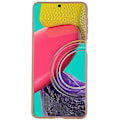 Miniatyrbild 2 av 5: Mjukt TPU Matt Skal för Samsung Galaxy M53 5G, Anti-fingeravtryck, Anti-dropp Baksida Multicolor Style C